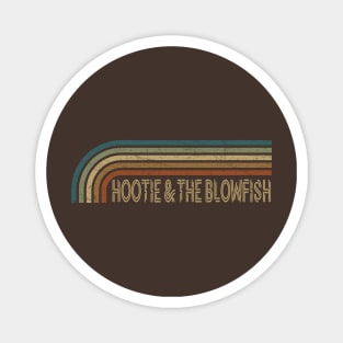 Hootie & The Blowfish Retro Stripes Magnet